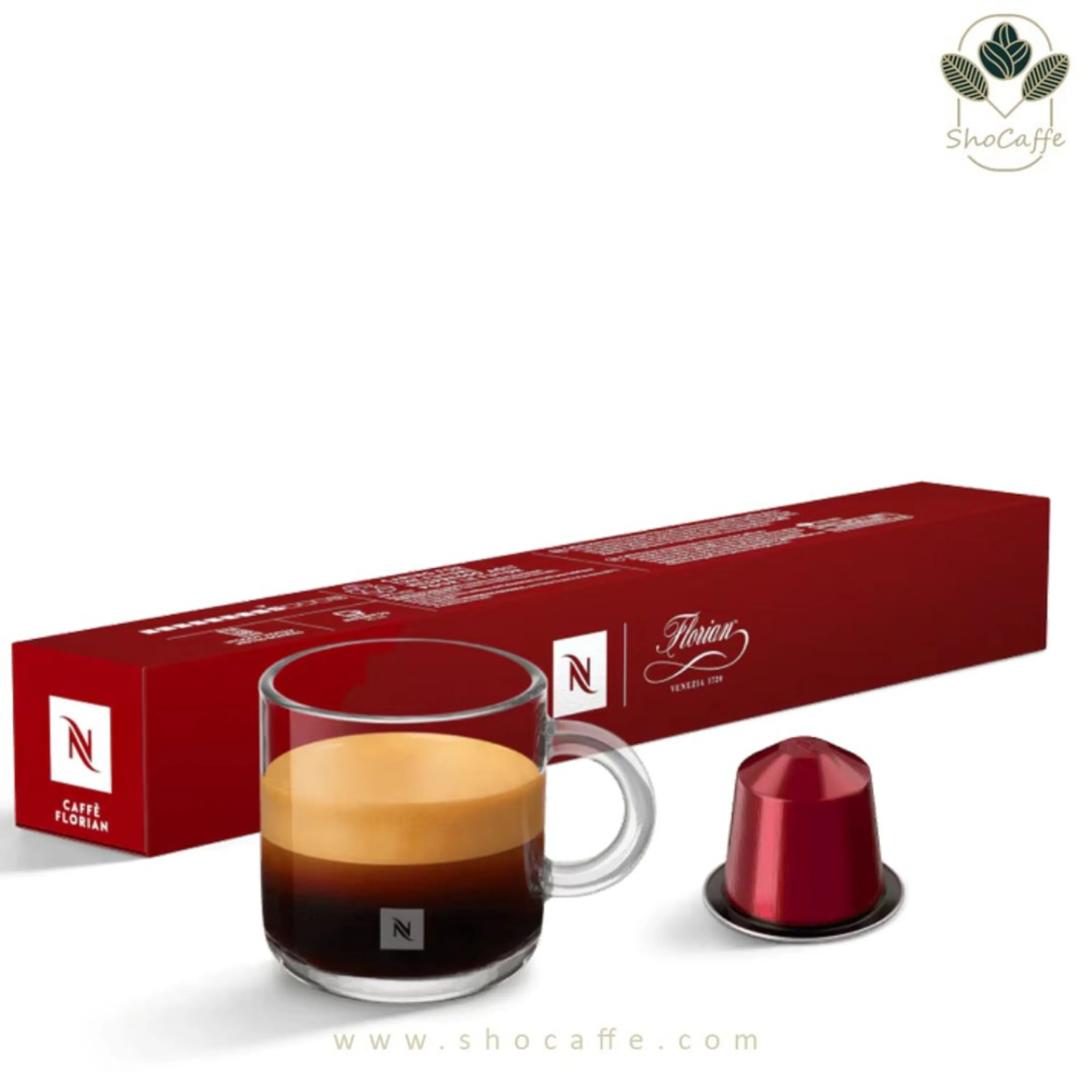 کپسول قهوه نسپرسو اورجینال لمیتد ادیشن کافه فلورین Caffe Florian